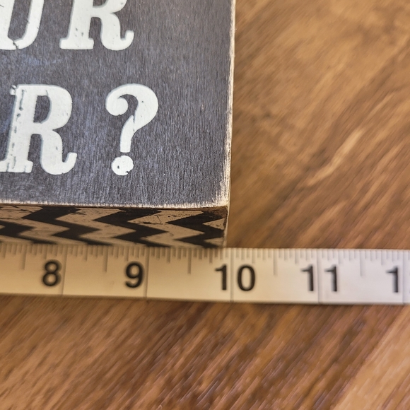 I Teach What's Your SuperPower Wood Box Sign - Picture 4 of 6